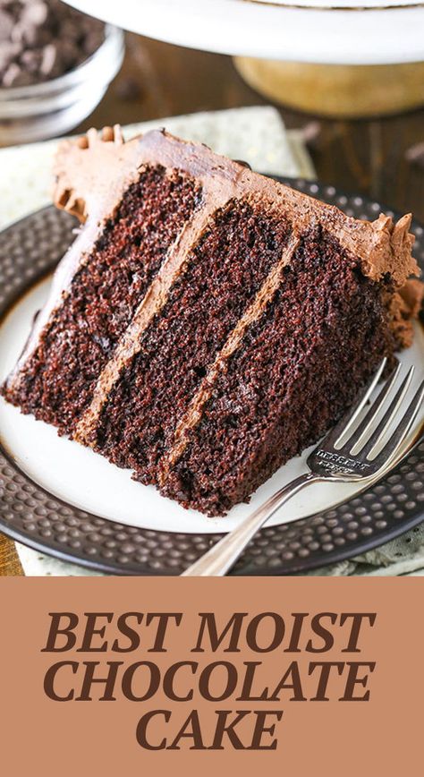 Chocolate Cake Base Recipe, From Scratch Chocolate Cake, Good Chocolate Cake Recipes, East Cakes Recipes, Moist Chocolate Cake Recipe From Scratch, Moist Homemade Cake Recipes, The Best Chocolate Cake Recipe, Chocolate Cake Batter Recipes, Best Homemade Chocolate Cake