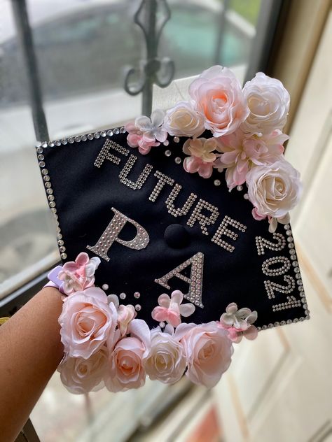 Future Physician Assistant Aesthetic, Future Pa Graduation Cap, Physician Assistant Graduation Pictures, Physician Assistant Graduation Cap, Future Doctor Graduation Cap, Black Physician Assistant Aesthetic, Pa Graduation Cap, Pa Graduation Pictures, Physician Assistant Graduation Party