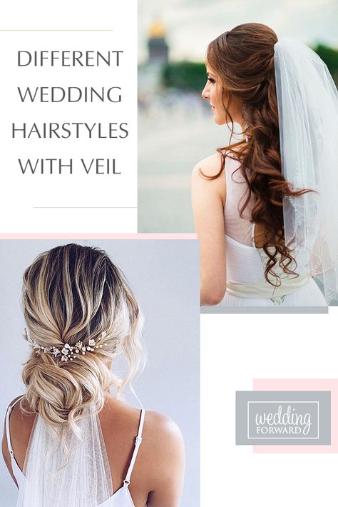 Wedding Hair Piece With Veil, Hair Piece Veil Wedding, Hair Piece For Bride, Low Vail Wedding Hairstyles, Boho Veils Bridal, Diy Wedding Hair With Veil, Wedding Day Hairstyles With Veil, Bridal Hair Shoulder Length With Veil, Bridal Hair Long With Veil