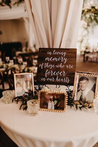 memorial table quotes_2 Nostalgic Wedding Ideas, Wedding Entry Table Ideas Entrance, Rustic Classy Wedding, Fall Reception Ideas, Forest Fairytale, Memory Table Wedding, Memory Table, Forever In Our Hearts, August Wedding