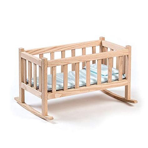 Cradle Woodworking Plans, Diy Changing Table, Bunk Bed Accessories, Toy Furniture, Rocking Cradle, Wooden Cradle, Cheap Office Furniture, Dolls Furniture, Diy Crib