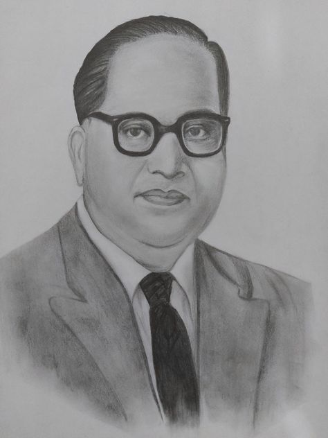 Sketches Of Famous People, Ambedkar Sketch, Human Drawings, 3d Typography Design, Dr Ambedkar, Samsung Galaxy Wallpaper Android, Hanuman Ji Wallpapers, Sketch Images, Jesus Drawings