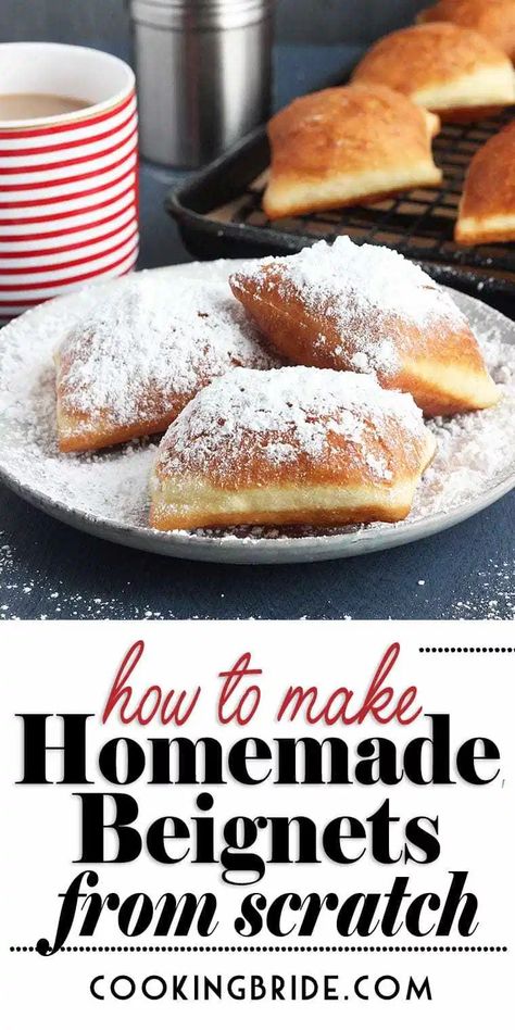 Beignets Recipe Easy, Beignets Easy, How To Make Beignets, Beignet Recipe, The Big Easy, Big Easy, Donut Recipes, Bread Recipes Homemade, Own Home