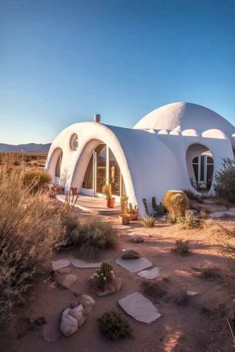 Aircrete Homes, Cob Homes, Quonset Homes, Quonset Hut Homes, Interesting Houses, Different House Styles, Earth Bag Homes, Adobe Home, Earthship Home