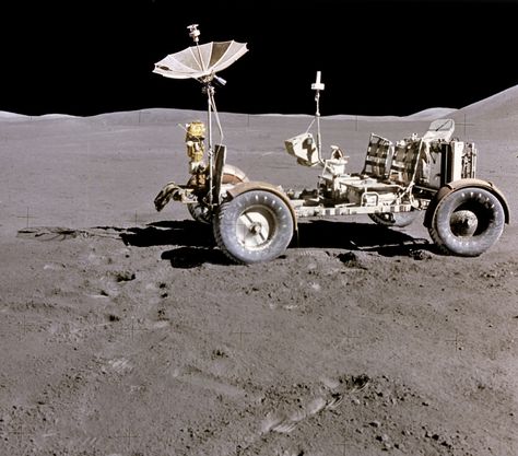 #OTD: First Lunar Rover Deployed on Moon by NASA's Marshall Space Flight Center Lunar Landing, Apollo Missions, Major Tom, Color Pictures, Ketogenic Lifestyle, Space Flight, On The Moon, Lead Generation, Colorful Pictures