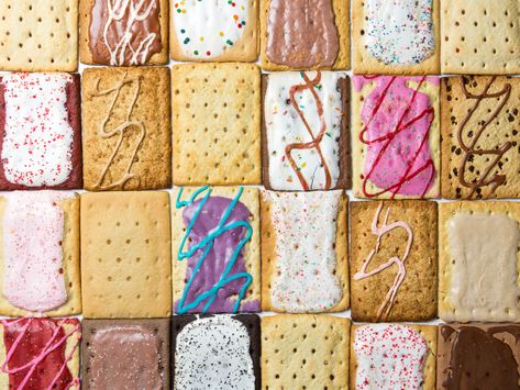 You don't wake up every day and say, "I'm gonna eat every Pop Tart on earth." Homemade Poptarts, Brown Sugar Pop Tarts, Accurate Personality Test, Pop Tart Flavors, Httyd Funny, American Sweets, Flavored Whipped Cream, Public Enemies, Strawberry Pop Tart