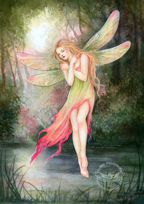 Faery Art, Fairy Dragon, Fairy Pictures, Love Fairy, Fairies Elves, Fairy Magic, Fairytale Art, Beautiful Fairies, Fantasy Fairy