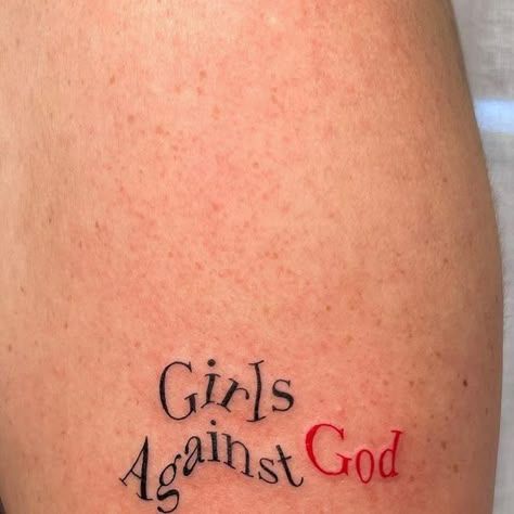 Lucy G on Instagram: "Love these tats! A Florence and the Machine song and some cute x’s drawn by Sophie’s sister 🥰" Florence Machine Tattoo, Songs Tattoo Ideas, Florence And The Machine Tattoo Ideas, Girlhood Tattoo, Florence Welch Tattoo, Florence And The Machine Aesthetic, Girls Against God, Songs Tattoo, Florence And The Machine Tattoo