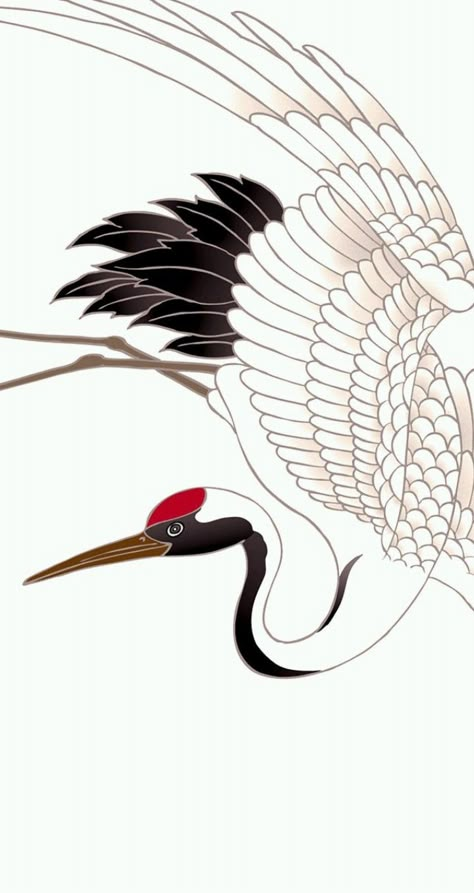 Elephant Art Drawing, Chinese Pattern Design, Chinese Wedding Decor, Crane Tattoo, Sandhill Cranes, Kite Designs, Animals Tattoo, Needlework Ideas, Korean Painting