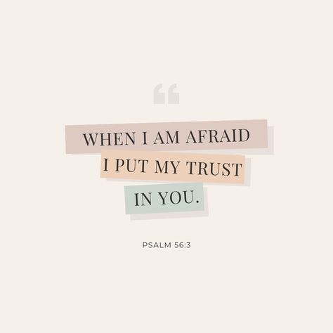 Psalm 56:3 Wallpaper, Psalm 37:7 Wallpaper, Psalm 56:8 Wallpaper, Psalm 4:8 Wallpaper, Good Bible Verses To Put On Your Mirror, Bible Verse For Mirror, Psalm 56:3, Mirror Bible Verse, When I Am Afraid I Put My Trust In You