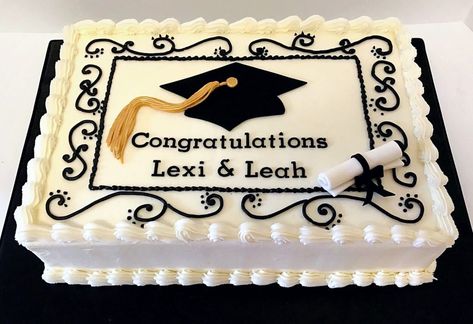 Simple Graduation Cakes, Cakes 2023, Graduation Sheet Cakes, High School Graduation Cakes, Costco Cake, Graduation Cake Designs, Congratulations Cake, Online Birthday Cake, Graduation Party Desserts