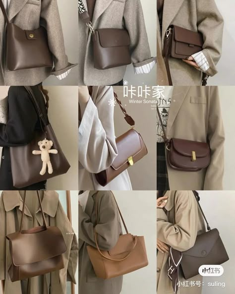 Sling Bag Aesthetic, Slingbag Wanita, Vintage Sling Bag, Promo 2023, Office Bags For Women, Charles And Keith, Sling Bags Women, Canvas Bag Design, Stylish School Bags