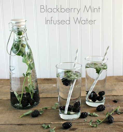 Mint Infused Water, Detox Shakes, Fancy Water, Fruit Infused Water Recipes, Detox Kur, Mint Water, Natural Detox Drinks, Infused Water Recipes, Smoothie Detox