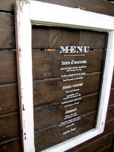 Food Display Ideas, Wedding Food Display, Desain Merek, Wedding Food Menu, Menue Design, Sign Fonts, Menu Boards, Menu Board, Cafe Menu