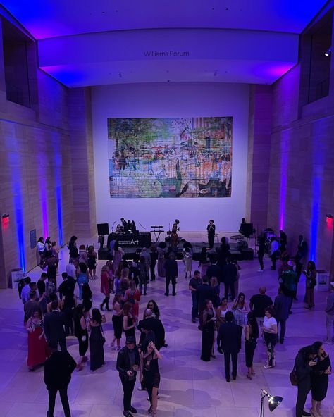 Philadelphia Art Museum puts on a good party 🏛️ #artish Art Event Aesthetic, Night At The Museum Party Ideas, Museum Party, Night At The Museum Decorations, Art Gallery Event, Night At The Museum Themed Event, Art Gallery Themed Event, Art Gallery Party, American Visionary Art Museum Wedding