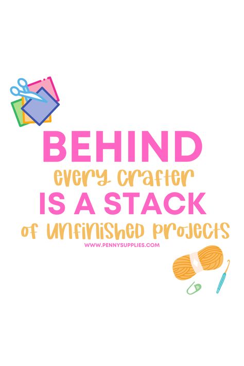 I think we can all relate... comment your unfinished projects! #craft #crafter #sew #sewing #crafthumor #sewinghumor #seamstress Meme Quote, Sewing Humor, Sewing Quotes, Craft Sewing, Memes Quotes, Sewing Crafts, Humor, Sewing, Memes