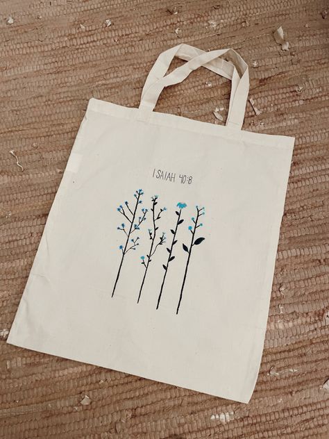 Church Tote Bag Ideas, Church Tote Bag, Diy Bible Tote Bag, Jesus Tote Bag Painting Ideas, Painted Tote Bag Ideas Christian, Bible Tote Bag Painting Ideas, Christian Tote Bag Design Diy Paint, Tote Bag Christian, Eco Bag Aesthetic