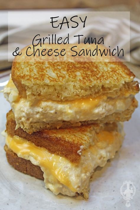 Tuna Grilled Cheese Sandwiches, How To Make A Tuna Melt, Easy Tuna Melt Sandwich, Tuna Grilled Cheese, Tuna Melt Sandwich, Tuna Fish Recipes, Tuna Melt Recipe, What Is Healthy Food, Grill Sandwich