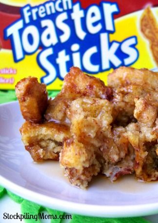 You'll have a hard time finding someone who doesnât love this Eggo French Toast Bites Casserole! Chicken Fajitas Crockpot, French Toast Bites, Sopapilla Cheesecake, Monthly Menu, French Toast Sticks, Chicken Tender Recipes, Living Healthy, French Toast Casserole, Exotic Food