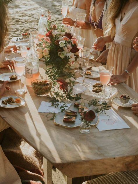 The Most Classy, Unique, & Glamorous Bachelorette Party Idea Foodie Bachelorette Party, Bachelorette Party Aesthetic Vintage, Soft Bachelorette Party, Dainty Bachelorette Party, Vogue Bachelorette Party, Minimalistic Bachelorette Party, Hen Party Classy, Bachelorette Party 2023, Bachelorette Party Simple