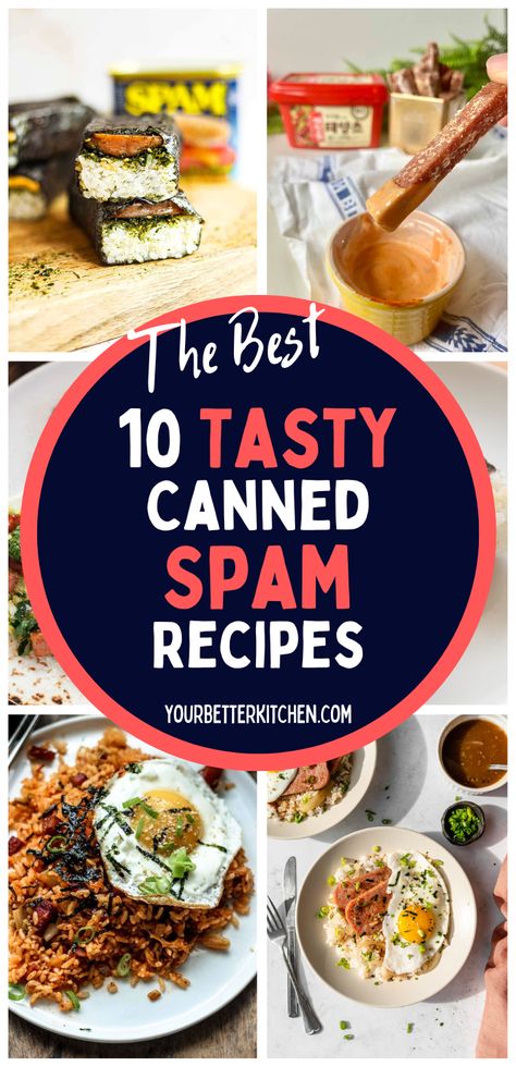 Easy Spam Dinner Recipes, How To Cook Spam Recipes, Quick Spam Recipes, Mexican Spam Recipes, Canned Spam Recipes, Spam Teriyaki Recipe, Best Spam Recipe, Dinner Ideas With Spam, Recipes Using Spam Meat