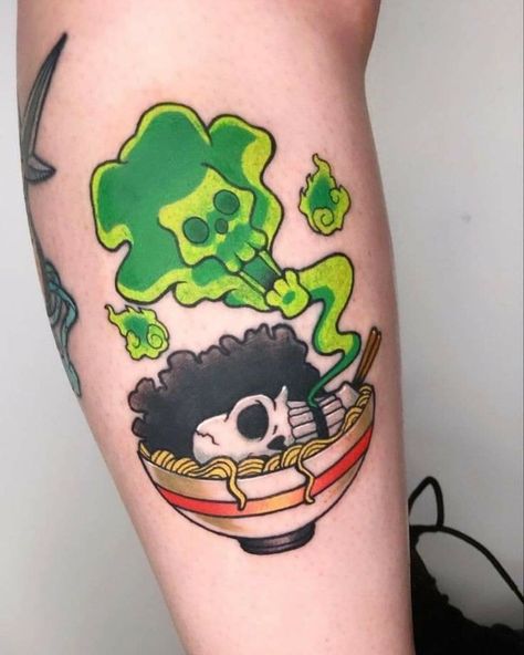 American Traditional Anime Tattoo, One Piece Tattoo Ideas, Manga Tattoo, One Piece Tattoos, Geek Tattoo, Alien Tattoo, Pieces Tattoo, Sketch Tattoo Design, Gaming Tattoo