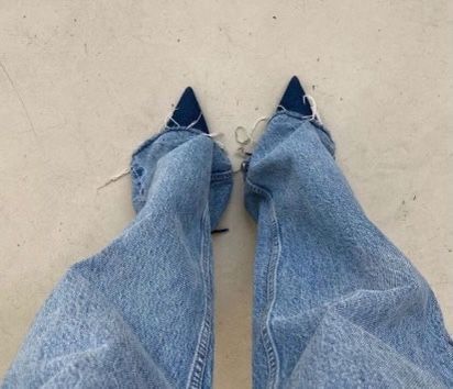 Jeans Trend, Navy Girl, Everything Is Blue, Blue Aura, High Society, Feeling Blue, Pointed Toe Shoes, Blue Aesthetic, Manolo Blahnik