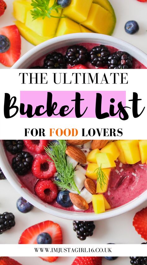 Food Bucket List Ideas, Foodie Bucket List, Cooking Bucket List, Food Bucket List, Australia Food, World Food, Roast Dinner, Tasty Foods, Food Challenge