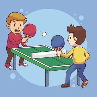 Table Tennis Drawing, Table Tennis Room, Tennis Drawing, Volleyball Drawing, Table Tennis Game, Sports Coloring Pages, Tennis Pictures, Penguin Coloring Pages, Bee Pictures