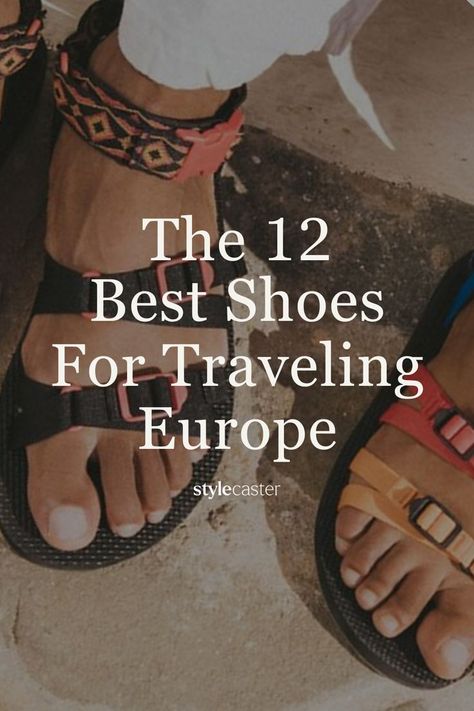 Leave it to TikTok, per usual, to shed some light on the exact pairs of shoes you should be tucking into your suitcase for your trip to Europe (or anywhere, really). Here are the 12 best travel shoes that are not only comfortable and supportive, but wil also blend right into the European chic aesthetic. All Day Sandals, European Summer Outfits Shoes, Shoes To Pack For Europe, Comfortable Travel Shoes For Women, Europe Travel Shoes, Walking Shoes For Italy, Sandals For Walking In Europe, Shoes To Wear In Italy In Summer, Sneakers For Europe Travel