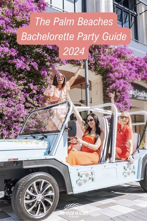 Palm Beach County, Florida, offers a plethora of options for bachelorette parties, catering to various tastes and preferences. Here are some ideas, tips, and useful information for a memorable bachelorette celebration in The Palm Beaches 💓 #ThePalmBeaches 📸 @vantrichardson West Palm Beach Bachelorette, Palm Beach Bachelorette, Bday Party Theme, Bachelorette Party Beach, Wedding Bachelorette Party, West Palm Beach Florida, Barbie Wedding, Beach Bachelorette, Palm Beach Florida