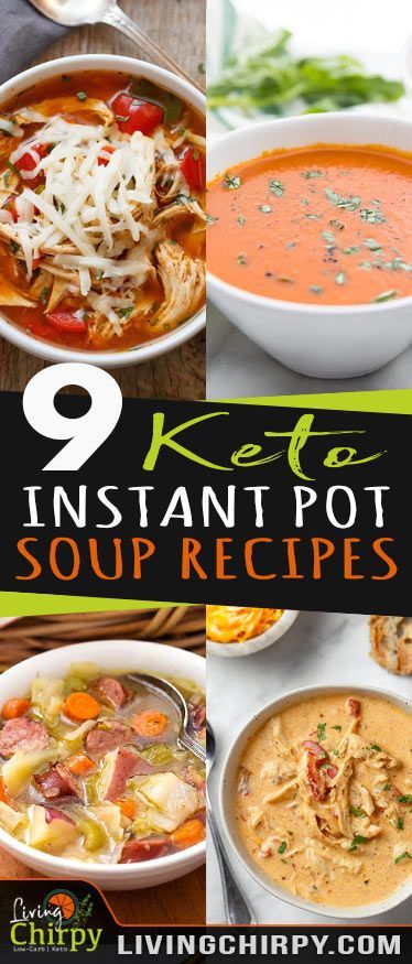 9 Keto Instant Pot Soup Recipes | Living Chirpy Low Carb Instant Pot Recipes, Keto Instant Pot, Keto Stuffed Peppers, Instant Pot Soup Recipes, Recipes Soup, Keto Soup, Instant Pot Soup, Low Carb Soup, Keto Foods