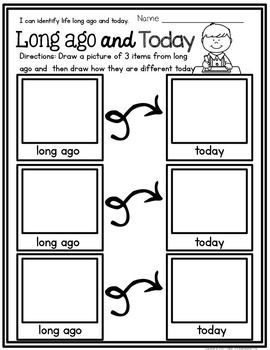 Inventors Activities, Long Ago And Today, Technology Activities, Benchmark Advance, 1st Grade Activities, Dan Green, Kindergarten Social Studies, Social Studies Unit, Social Studies Worksheets