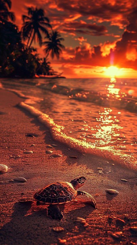 Prompt 👉Small shiny turtle, crawling to the top of the beach from the sea, red sunset, night ocean, photography, orange glow, turtles all the way up, shells, palm trees, fantasy profile picture, precious moments, amazing wallpaper 👉 if Like, please Follow and Share AI Graphics Studio 👇Contact on WhatsAPP: http://tiny.cc/aigraphicsstudio #aigraphicsstudio #AI #DigitalMarketing #digitalartist #digitalart #digital #creativephotography #designinspiration #graphicdesigner #smallbusinessbigdreams... Fantasy Profile Picture, Sea Turtles Photography, Night Ocean, Turtle Wallpaper, Night Cafe, Draw Together, Orange Glow, Amazing Wallpaper, Beautiful Ocean Pictures