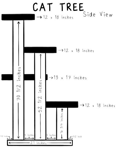 Cat Tree Diy Plans How To Build, Pallet Cat Tree, How To Build A Cat Tree, Diy Cat Tower Easy Cheap, Diy Cat Tree Plans, Cat Tower Plans, Homemade Cat Tower, Cat Trees Homemade, Cat Walkway