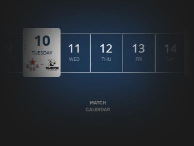 Drop-down list of matches calendar Creative Gifs Motion Graphics, Calendar Creative Ads, Calendar Animation, Button Interaction, Calendar Video, Count Down, Motion Graphics Trends, Calendar Week, Interactive Calendar