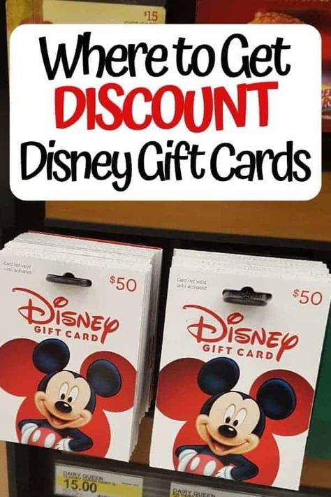 Disney World Gifts, Disneyland Gifts, Disney Gift Card, Disney On A Budget, Disney Tickets, Disney World Tickets, Disney Cards, Target Gift Cards, Disney Gift