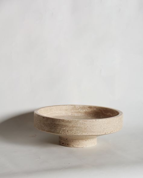 ‘COMO’ IS BACK 🌿 Introducing our newly redesigned travertine pedestal bowl 🏺✨ Crafted from natural stone in beautiful beige tones, it’s the perfect statement piece for a modern, elegant touch. . . . . . . ____________________________________ #concrete #concretebowl #bowl #concretecrafts#pinterest #vintagepottery #etsyfinds #piccolacrafts #homedecor #turkishamphora #travertinepedestal #travertinebowl #decoration #decorideas #homestyling #marblebowl #vintagevase #terracotapot #rusticvase #t... Travertine Pedestal, Concrete Bowl, Marble Bowl, Rustic Vase, Beige Tones, Pedestal Bowl, Concrete Crafts, Vintage Vases, Vintage Pottery