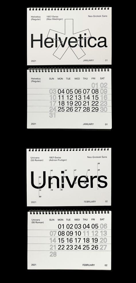 Calendar Design Ideas Creative, Typography Calendar, Sans Serif Typography, Modern Fonts Free, Serif Logo, 달력 디자인, Modern Sans Serif Fonts, Modern Sans Serif, Sans Serif Typeface