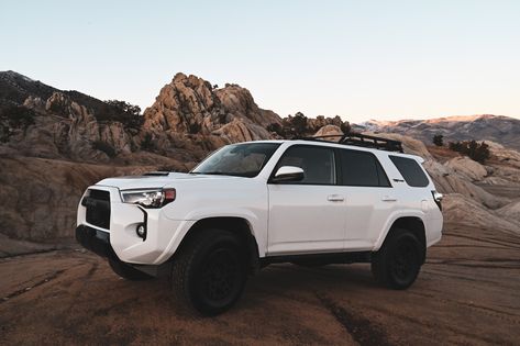 #Toyota #toyota4runner #toyota4x4 #overlanding #trdpro  #newcars #love #4x4 #4runner #superwhite #nevada #traveldestinations #moonrocks #renonevada #photography Toyota 4runner Aesthetic, 2025 Toyota 4runner, White 4 Runner, White 4runner Blacked Out, 4runner Aesthetic, White Toyota 4runner, White 4runner, 4runner White, 2024 4runner