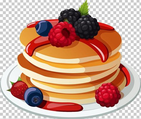 Waffle Brunch, Dessert Illustration, Pancake Recipes, Food Cartoon, Food Clipart, Food Png, Brunch Buffet, Png Hd, Breakfast Pancakes