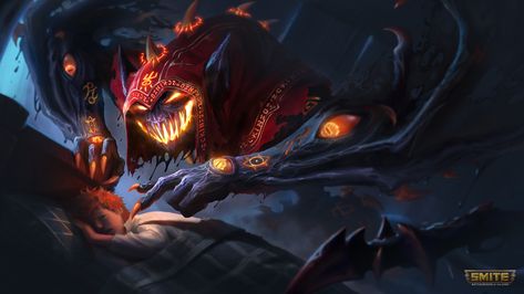 Camazotz Dream Eater - SMITE Dream Eater, Battle Arena, Strange Creatures, Weird Creatures, Monster Design, League Of Legends, Quick Saves