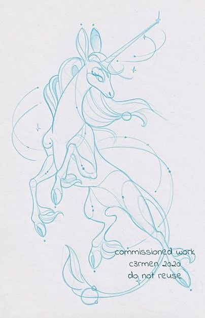 Mystical Creatures Sketches, Cool Ear Tattoos, Unicorn Artwork, Ear Tattoo Ideas, Unicorn Tattoos, Unicorn Drawing, Ear Tattoos, Animal Based, Last Unicorn