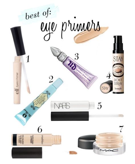 If your Holy Grail of eye make-up is vibrant, long lasting, CREASELESS color, then what you need is an amazing eye primer. Luckily, there are so many to choose from, ranging from high-end to drugstore prices. No excuses for your liners and shadows to look like a (hot) smudged mess! 1. e.l.f. Mineral Eyeshadow Primer … Read more... Best Eye Primer, Eye Shadow Primer, Trendy Eyeshadow, Best Eyeshadow, Mineral Eyeshadow, Eyeshadow Primer, Eye Primer, Drugstore Makeup, I Love Makeup