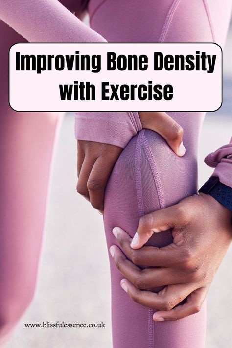 Did you know weightlifting can help fight osteoporosis? This amazing blog post shows us how weightlifting can improve women's bone density and overall health while providing other amazing benefits. I can't wait to get started! 💃🏻🏋️‍♀️ #BoneDensity #OsteoporosisFighter #WeightTrainingForWomen #Exercise Bone Density Exercises, Bone Health Exercise, Weight Training Routine, Increase Bone Density, Weight Training Programs, Body Pain Relief, Weight Bearing Exercises, Training Routine, Workout For Women