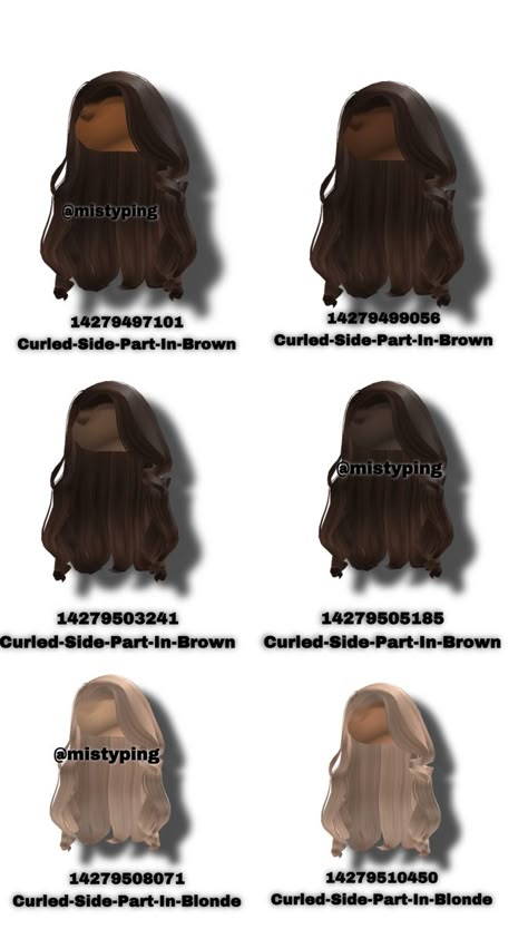 Black Hair Id Roblox, Brown Hair Roblox, Blocksburg Outfit Codes￼, Fancy Dress Code, Code Clothing, Hair Codes, Arm Workout Women, Black Hair Roblox, Bratz Inspired Outfits