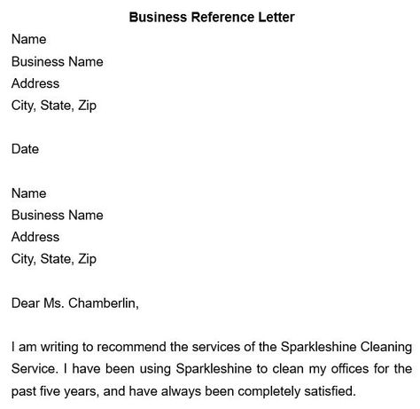 Business Reference Letter Referral Letter, Word Reference, Read Letters, Reference Letter Template, Yelp Reviews, Business Letter, Reference Letter, Letter Of Recommendation, Business Templates