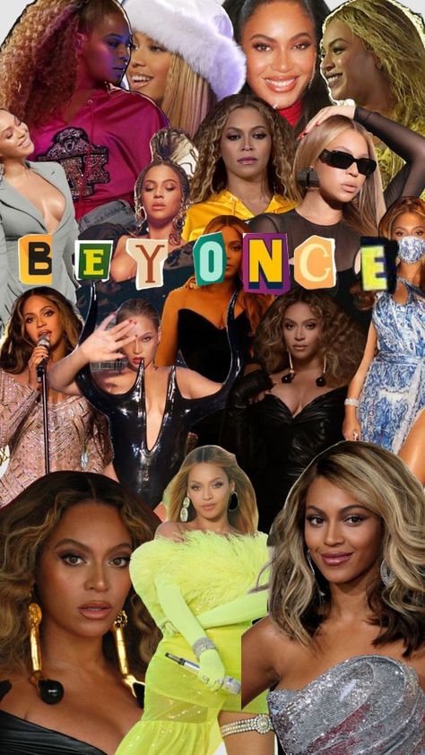 Check out swarley188's Shuffles #beyonce#pretty#collage#aesthetic Beyonce Collage Wallpaper, Beyoncé Collage, Beyonce Wallpaper Aesthetic, Beyonce Collage, Pretty Collage, Beyoncé Wallpaper, Beyonce Pictures, Beyonce Photos, Aesthetic Shuffles