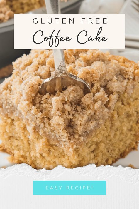 Gluten Free Coffee Cake Recipe Gluten Free Coffee Cake Recipe, Gluten Free Coffee Cake, Gluten Free Coffee, Streusel Cake, Coffee Cake Recipes Easy, Gluten Free Apple, Gluten Free Cake Recipe, Streusel Coffee Cake, Thanksgiving Desserts Easy