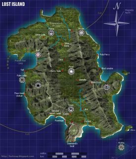 Lost island map by LostySmurf 3.1- A continued effort to create the island from Lost and determine the location of all the key locations. Dharma Initiative, Lost Island, Lost Tv Show, Channel Islands National Park, Island Map, California National Parks, Island Art, Japanese Books, Sea Island